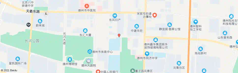 德州董子文化街(汽摩学院)_公交站地图_德州公交_妙搜公交查询2024