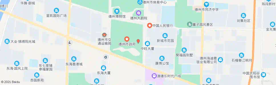 德州市政务服务中心_公交站地图_德州公交_妙搜公交查询2024