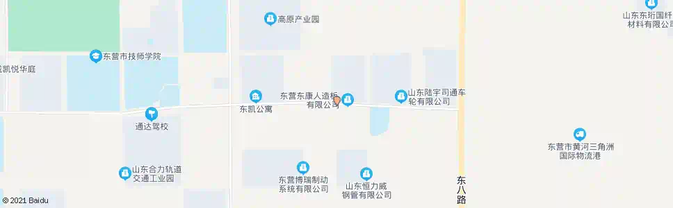 东营人造板厂_公交站地图_东营公交_妙搜公交查询2024