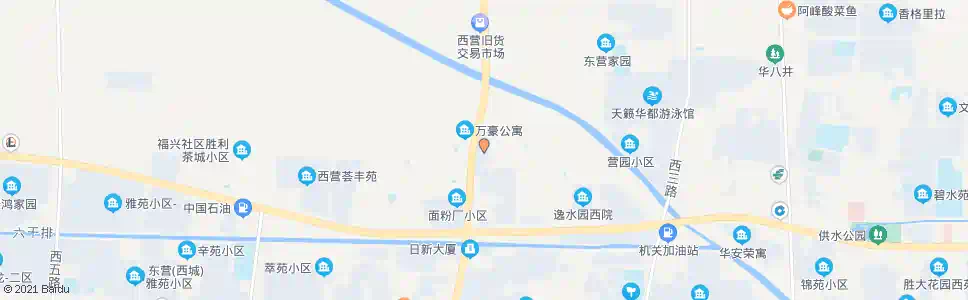 东营西营批发市场_公交站地图_东营公交_妙搜公交查询2024