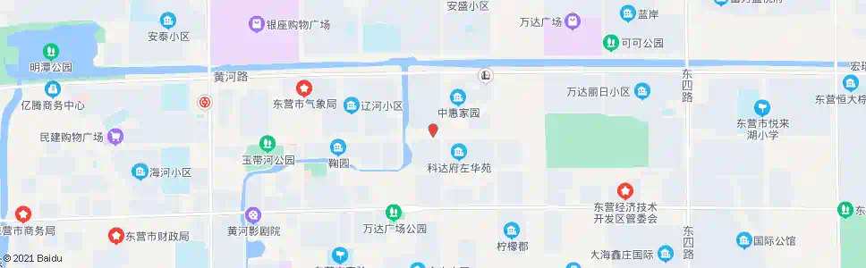 东营金鸿花园_公交站地图_东营公交_妙搜公交查询2024