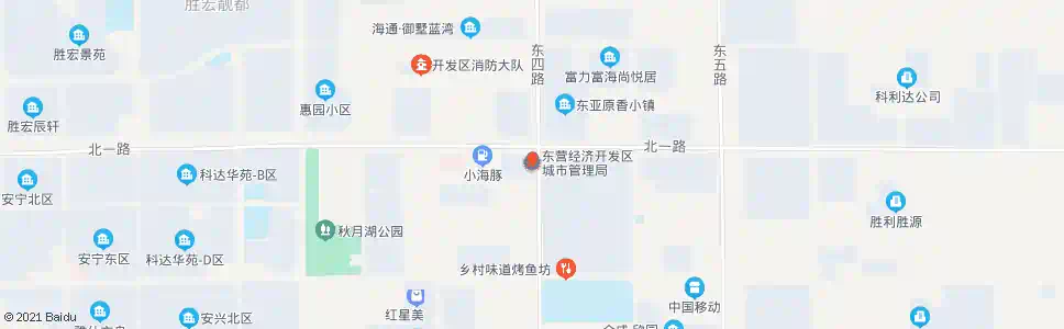 东营开发区城市管理局_公交站地图_东营公交_妙搜公交查询2024