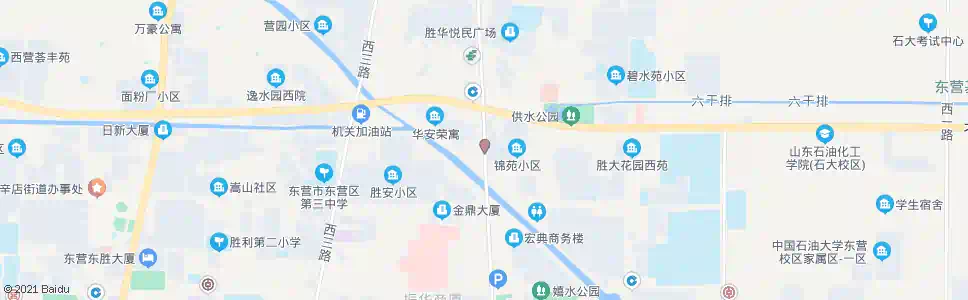 东营工益花园_公交站地图_东营公交_妙搜公交查询2024