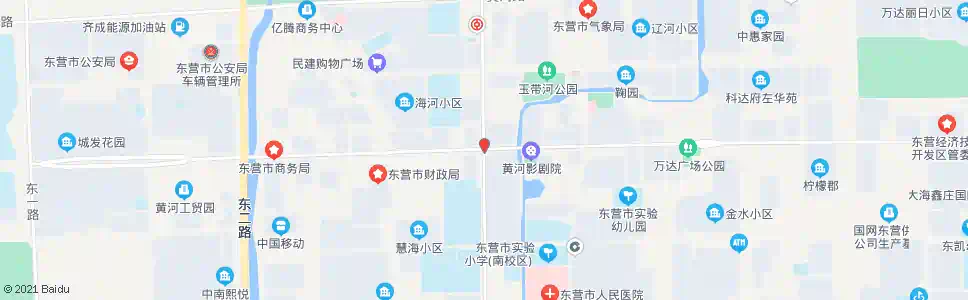 东营府前街路口_公交站地图_东营公交_妙搜公交查询2024