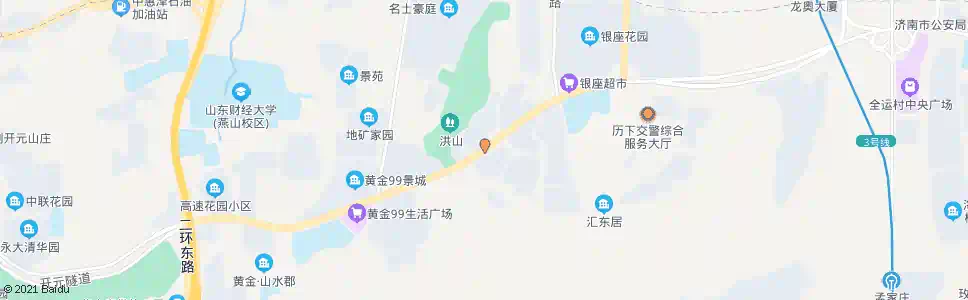 济南中井庄_公交站地图_济南公交_妙搜公交查询2024