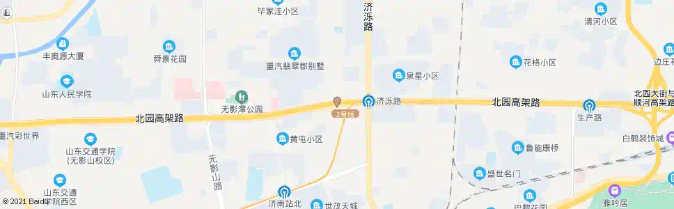 济南西工商河路_公交站地图_济南公交_妙搜公交查询2024