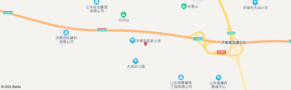 济南吴家北_公交站地图_济南公交_妙搜公交查询2024