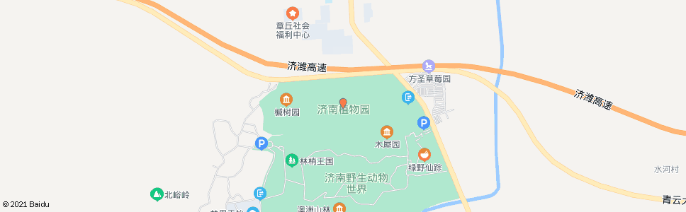 济南鹅庄(新植物园)_公交站地图_济南公交_妙搜公交查询2024