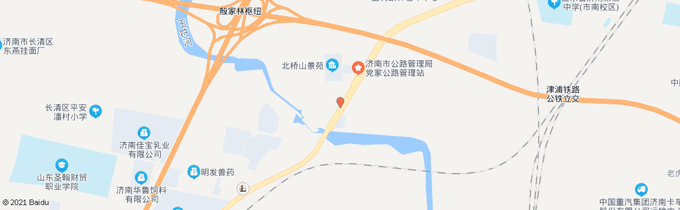 济南北桥_公交站地图_济南公交_妙搜公交查询2024