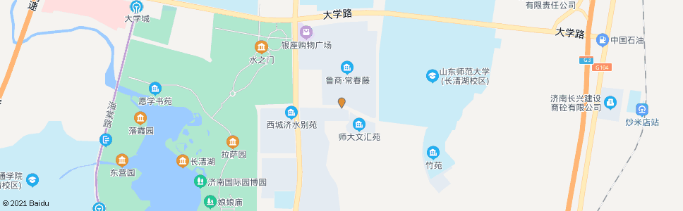 济南文汇路_公交站地图_济南公交_妙搜公交查询2024