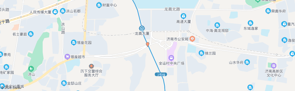济南奥体西路(旅游路)_公交站地图_济南公交_妙搜公交查询2024