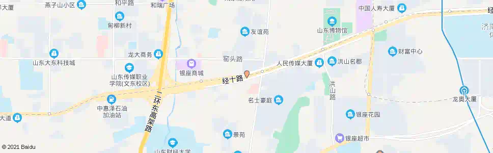 济南经十路浆水泉路_公交站地图_济南公交_妙搜公交查询2024