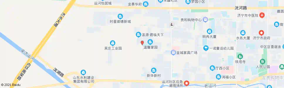 济宁西城实验小学_公交站地图_济宁公交_妙搜公交查询2024