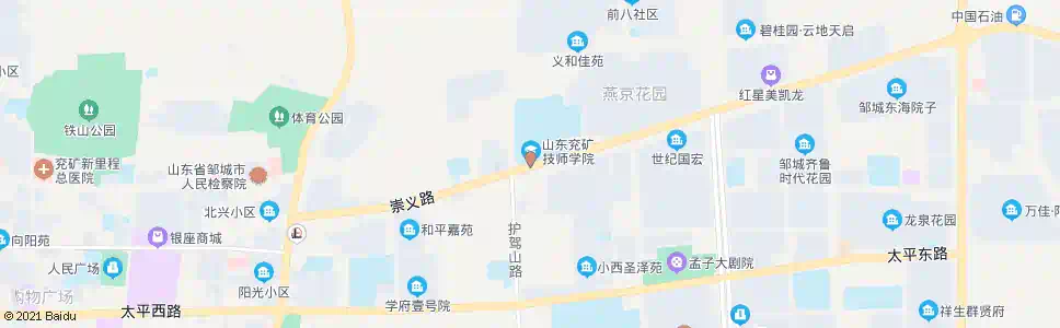 济宁兖矿技校_公交站地图_济宁公交_妙搜公交查询2024