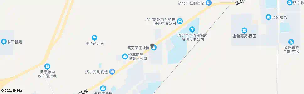 济宁英克莱工业园_公交站地图_济宁公交_妙搜公交查询2024