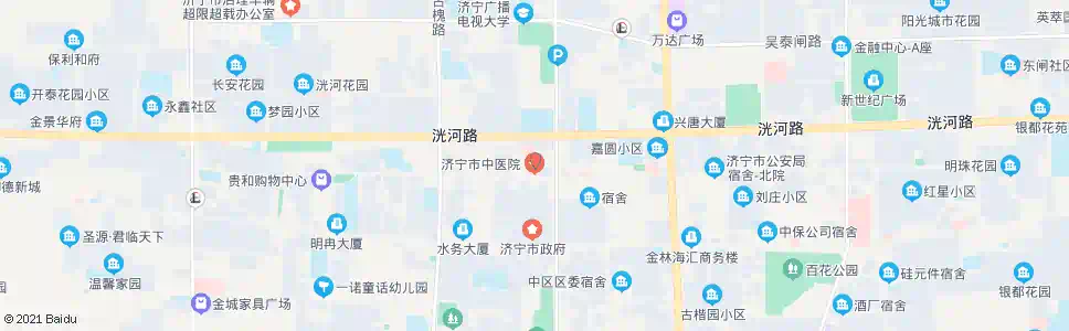 济宁市中医院_公交站地图_济宁公交_妙搜公交查询2024