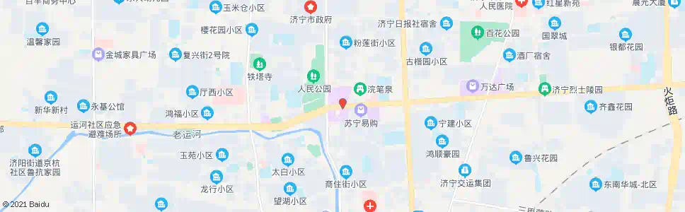 济宁贵和购物中心_公交站地图_济宁公交_妙搜公交查询2024