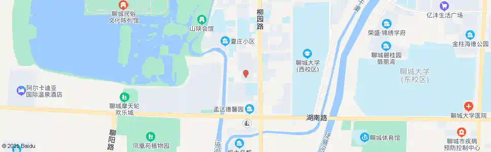 聊城区委家属院_公交站地图_聊城公交_妙搜公交查询2024