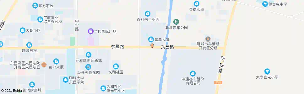 聊城庐山路口_公交站地图_聊城公交_妙搜公交查询2024