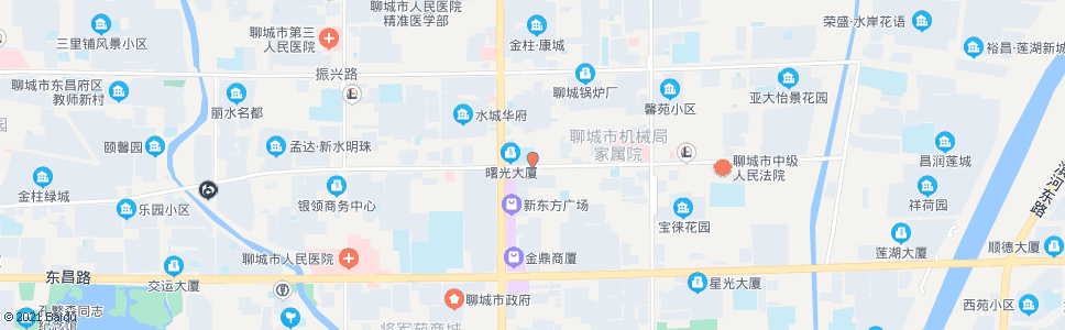 聊城兴华路_公交站地图_聊城公交_妙搜公交查询2024