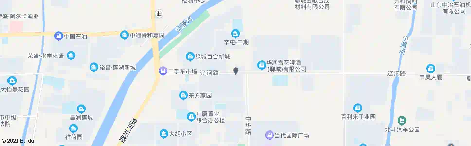 聊城中华路口_公交站地图_聊城公交_妙搜公交查询2024