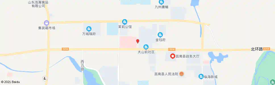 临沂莒南人民医院北院_公交站地图_临沂公交_妙搜公交查询2024