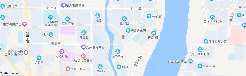 临沂三合里花园J区_公交站地图_临沂公交_妙搜公交查询2024