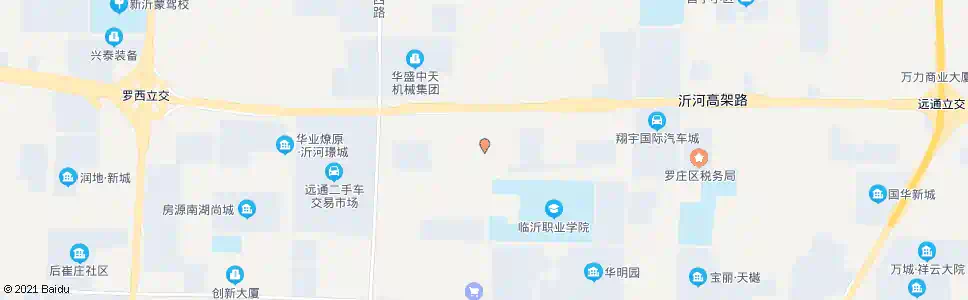 临沂大白庄农贸市场_公交站地图_临沂公交_妙搜公交查询2024