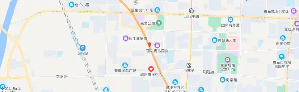 青岛崇阳路_公交站地图_青岛公交_妙搜公交查询2024