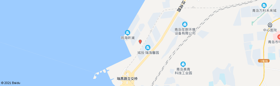 青岛滨海小学_公交站地图_青岛公交_妙搜公交查询2024