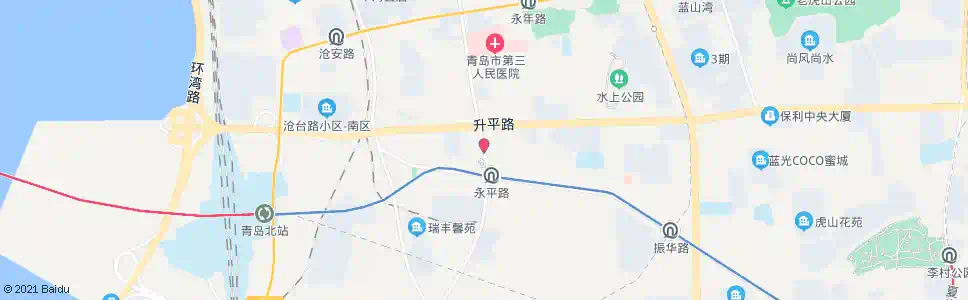 青岛晓翁村_公交站地图_青岛公交_妙搜公交查询2024