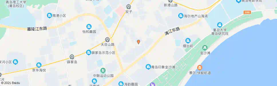 青岛富源公馆西小区_公交站地图_青岛公交_妙搜公交查询2024