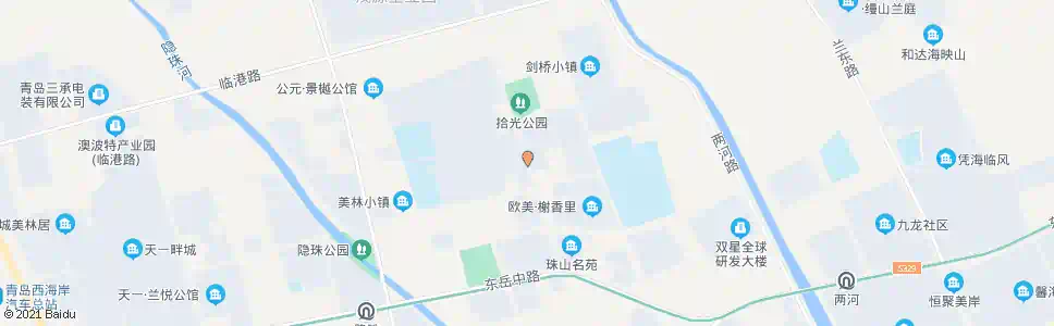 青岛冯家滩_公交站地图_青岛公交_妙搜公交查询2024