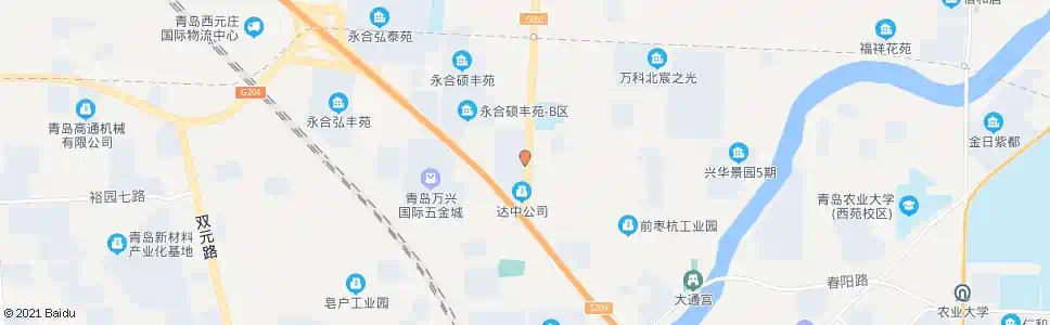 青岛东元庄_公交站地图_青岛公交_妙搜公交查询2024