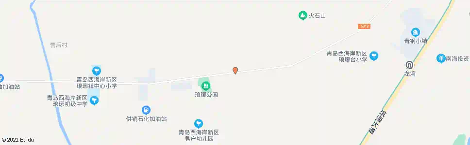 青岛卧龙村_公交站地图_青岛公交_妙搜公交查询2024