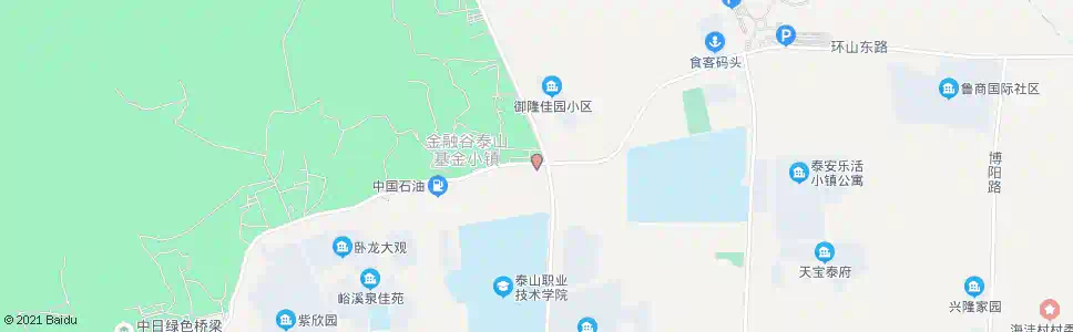 泰安黄山头村_公交站地图_泰安公交_妙搜公交查询2024