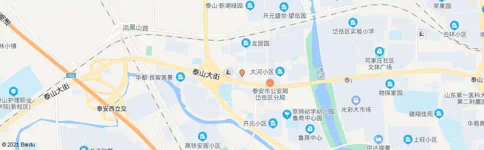 泰安岱岳区财政局_公交站地图_泰安公交_妙搜公交查询2024