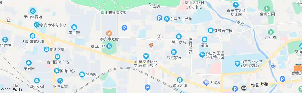 泰安迎胜路北段_公交站地图_泰安公交_妙搜公交查询2024