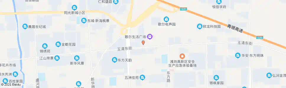 潍坊尊一医院_公交站地图_潍坊公交_妙搜公交查询2024