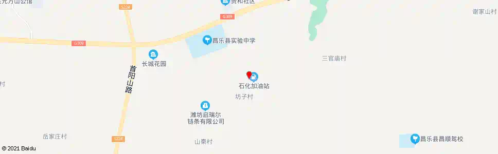 潍坊姜家坊子_公交站地图_潍坊公交_妙搜公交查询2024