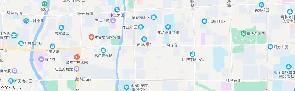 潍坊早春园_公交站地图_潍坊公交_妙搜公交查询2024