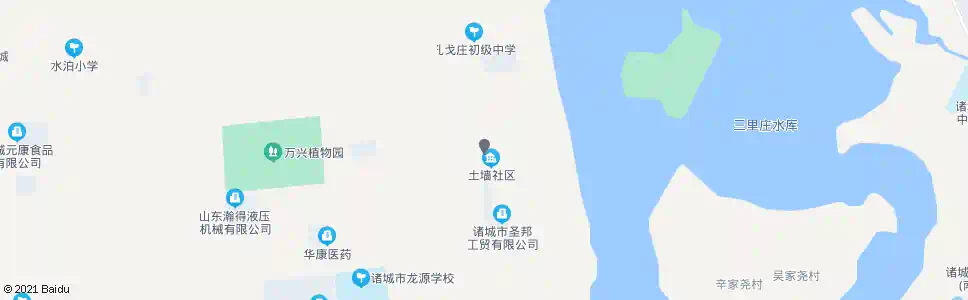 潍坊西土墙村东路口_公交站地图_潍坊公交_妙搜公交查询2024