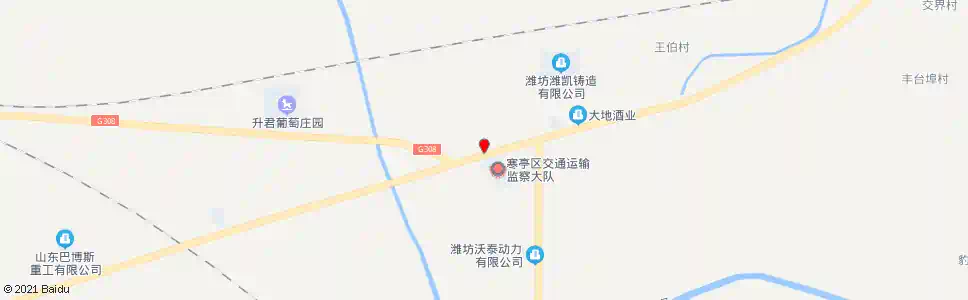 潍坊寒亭公路局_公交站地图_潍坊公交_妙搜公交查询2024