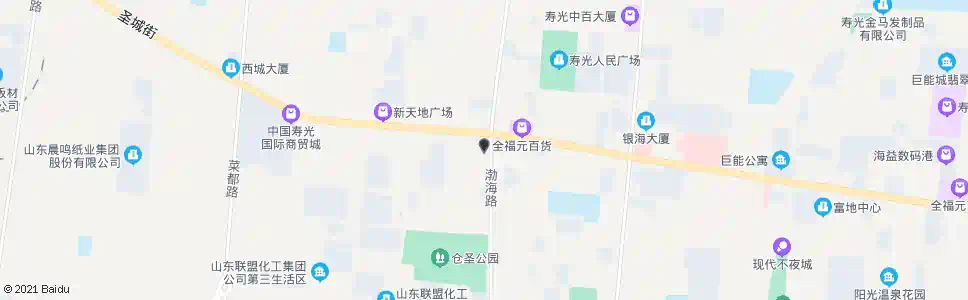 潍坊世纪广场_公交站地图_潍坊公交_妙搜公交查询2024