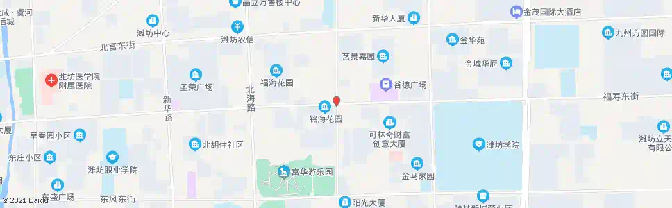 潍坊福寿街东方路口_公交站地图_潍坊公交_妙搜公交查询2024