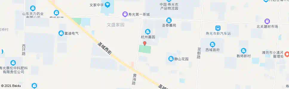 潍坊杭州嘉园_公交站地图_潍坊公交_妙搜公交查询2024