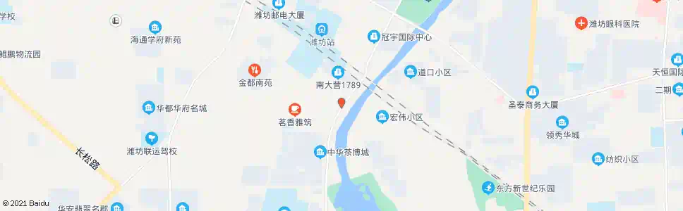 潍坊青年路仓南街路口_公交站地图_潍坊公交_妙搜公交查询2024