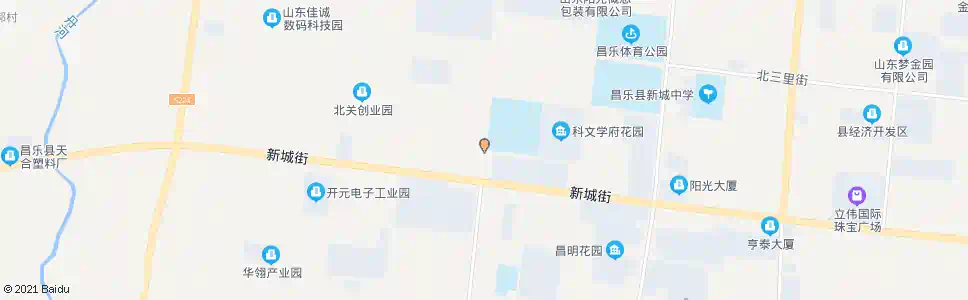 潍坊昌乐二中_公交站地图_潍坊公交_妙搜公交查询2024