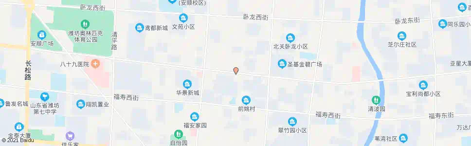 潍坊北宫街永安路口_公交站地图_潍坊公交_妙搜公交查询2024