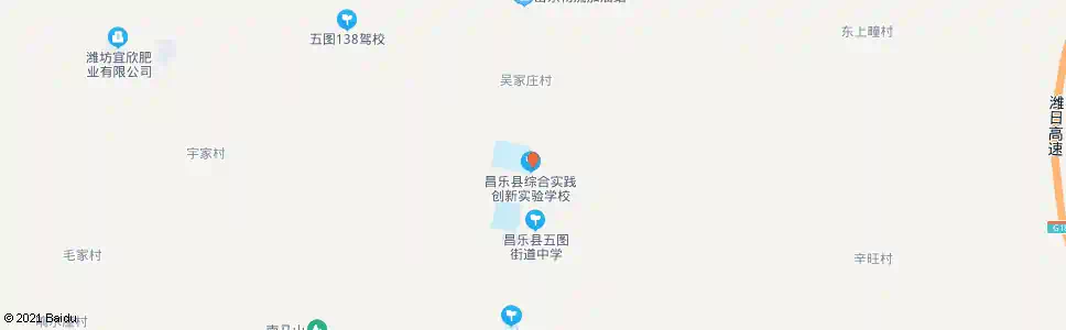 潍坊职业三中_公交站地图_潍坊公交_妙搜公交查询2024